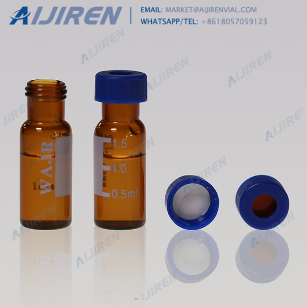 with spring bottom micro insert 10mm HPLC Glass Vials